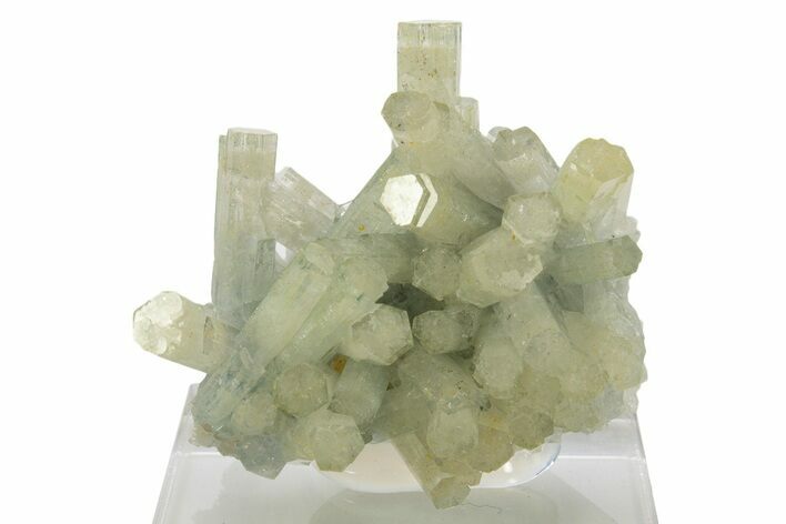 Gemmy Goshenite Crystal Cluster - Erongo Mountains, Namibia #335188